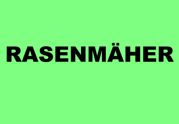 RASENMÄHER