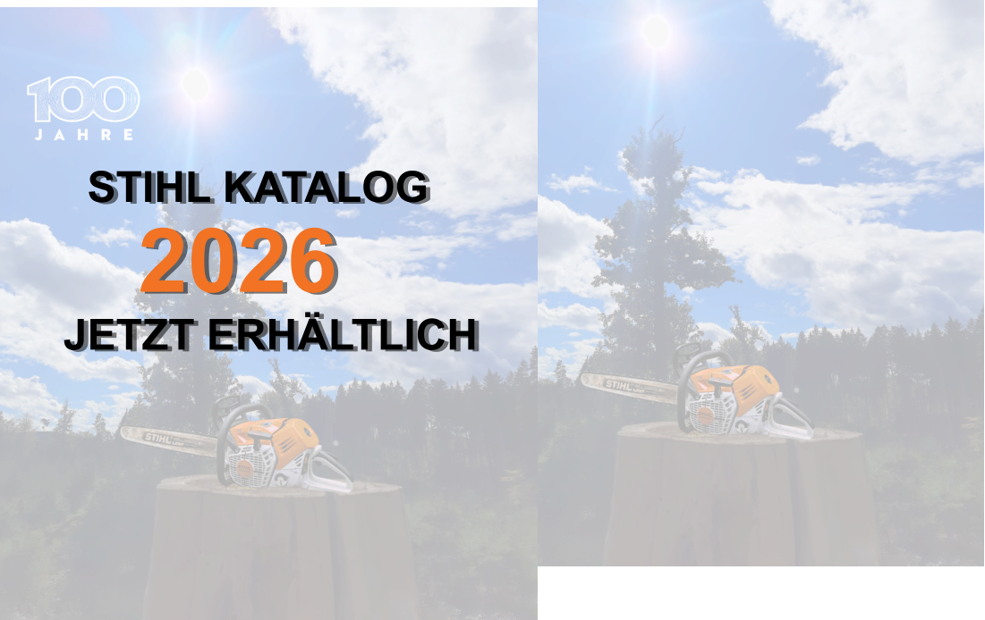 STIHL KATALOG    2026 JETZT ERHÄLTLICH