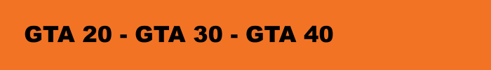 GTA 20 - GTA 30 - GTA 40