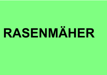 RASENMÄHER