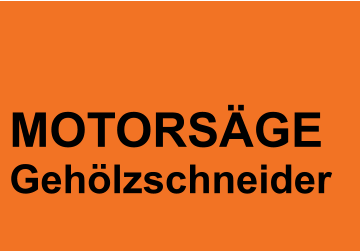 MOTORSÄGE Gehölzschneider