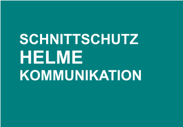 SCHNITTSCHUTZ HELME KOMMUNIKATION