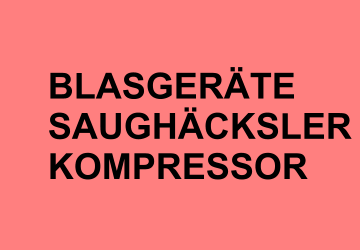 BLASGERÄTE SAUGHÄCKSLER KOMPRESSOR